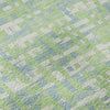 Piper Looms Mayfield Lines AMF1060 Mint Machine Washable Area Rug Swatch Image