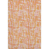 Piper Looms Mayfield Lines AMF1060 Orange Machine Washable Area Rug main image