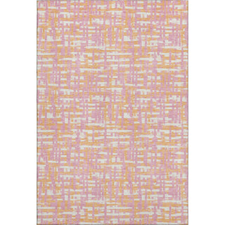 Piper Looms Mayfield Lines AMF1060 Pink Machine Washable Area Rug main image
