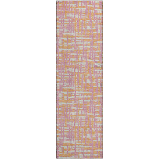 Piper Looms Mayfield Lines AMF1060 Pink Machine Washable Area Rug Runner Main Image
