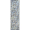 Piper Looms Mayfield Lines AMF1060 Silver Machine Washable Area Rug Runner Main Image
