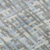Piper Looms Mayfield Lines AMF1060 Silver Machine Washable Area Rug Swatch Image