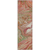 Piper Looms Mayfield Abstract AMF1061 Coral Machine Washable Area Rug Runner Main Image