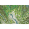 Piper Looms Mayfield Abstract AMF1061 Green Machine Washable Area Rug Scatter Main Image