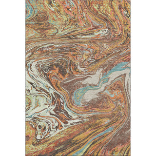 Piper Looms Mayfield Abstract AMF1061 Khaki Machine Washable Area Rug main image