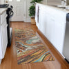 Piper Looms Mayfield Abstract AMF1061 Khaki Machine Washable Area Rug Runner Lifestyle Image Feature
