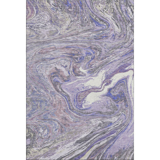 Piper Looms Mayfield Abstract AMF1061 Lavender Machine Washable Area Rug main image