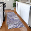 Piper Looms Mayfield Abstract AMF1061 Lavender Machine Washable Area Rug Runner Lifestyle Image Feature