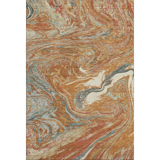 Piper Looms Mayfield Abstract AMF1061 Paprika Machine Washable Area Rug main image