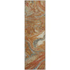 Piper Looms Mayfield Abstract AMF1061 Paprika Machine Washable Area Rug Runner Main Image