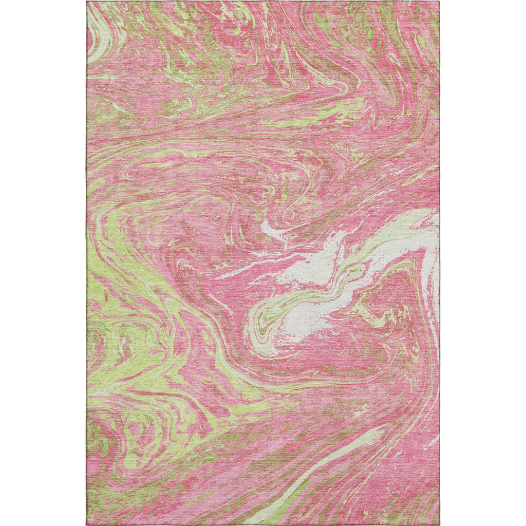 Piper Looms Mayfield Abstract AMF1061 Pink Machine Washable Area Rug main image