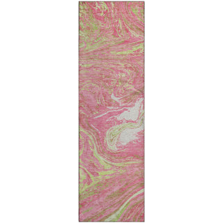 Piper Looms Mayfield Abstract AMF1061 Pink Machine Washable Area Rug Runner Main Image