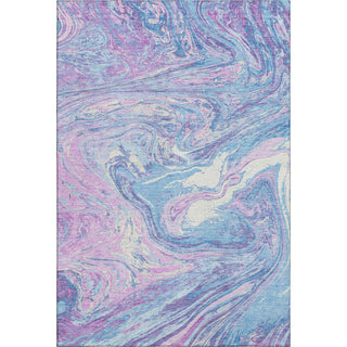 Piper Looms Mayfield Abstract AMF1061 Sky Machine Washable Area Rug main image