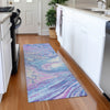 Piper Looms Mayfield Abstract AMF1061 Sky Machine Washable Area Rug Runner Lifestyle Image Feature