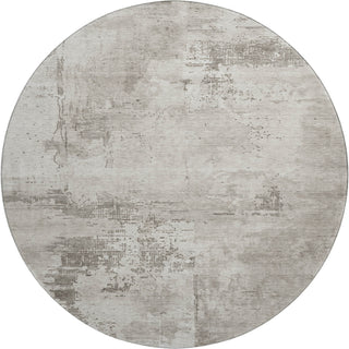 Piper Looms Mayfield Abstract AMF1062 Beige Machine Washable Area Rug Round Main Image