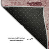 Piper Looms Mayfield Abstract AMF1062 Blush Machine Washable Area Rug Backing Image