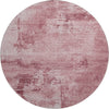 Piper Looms Mayfield Abstract AMF1062 Blush Machine Washable Area Rug Round Main Image