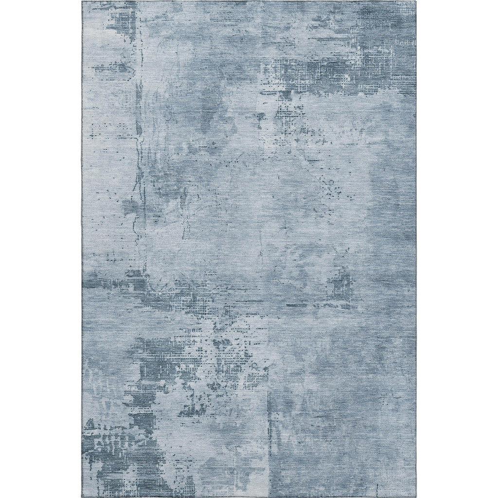 Piper Looms Mayfield Abstract AMF1062 Denim Machine Washable Area Rug main image