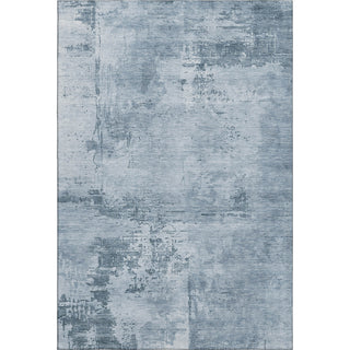 Piper Looms Mayfield Abstract AMF1062 Denim Machine Washable Area Rug main image
