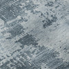 Piper Looms Mayfield Abstract AMF1062 Denim Machine Washable Area Rug Swatch Image