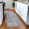 Piper Looms Mayfield Abstract AMF1062 Gray Machine Washable Area Rug Runner Lifestyle Image Feature