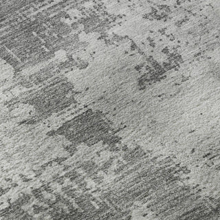 Piper Looms Mayfield Abstract AMF1062 Gray Machine Washable Area Rug Swatch Image