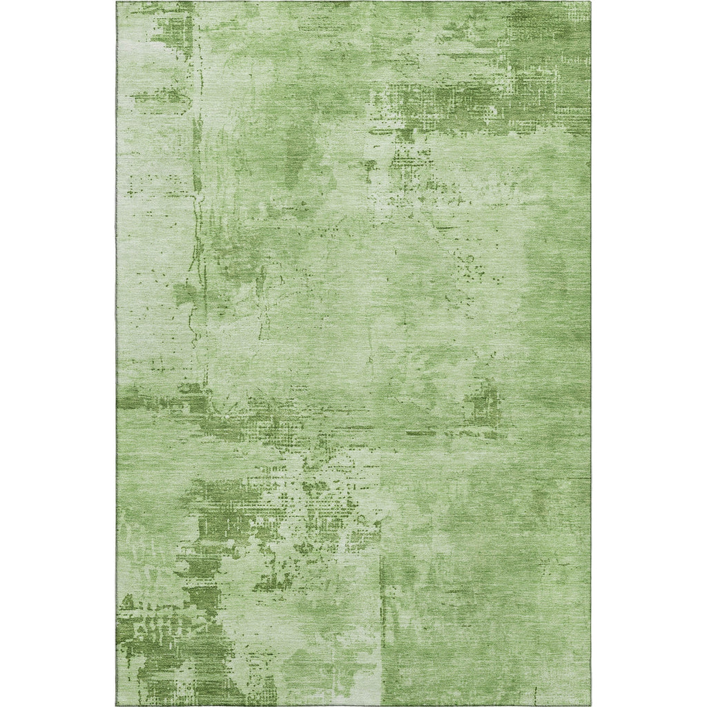 Piper Looms Mayfield Abstract AMF1062 Green Machine Washable Area Rug main image