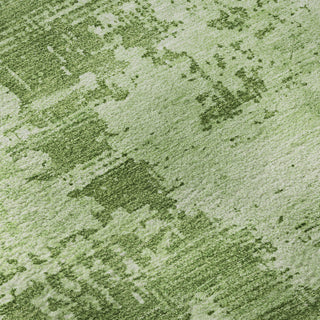 Piper Looms Mayfield Abstract AMF1062 Green Machine Washable Area Rug Swatch Image