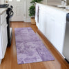 Piper Looms Mayfield Abstract AMF1062 Lavender Machine Washable Area Rug Runner Lifestyle Image Feature