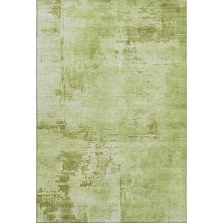 Piper Looms Mayfield Abstract AMF1062 Lime Machine Washable Area Rug main image