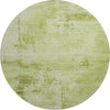 Piper Looms Mayfield Abstract AMF1062 Lime Machine Washable Area Rug Round Main Image