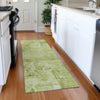 Piper Looms Mayfield Abstract AMF1062 Lime Machine Washable Area Rug Runner Lifestyle Image Feature