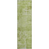 Piper Looms Mayfield Abstract AMF1062 Lime Machine Washable Area Rug Runner Main Image