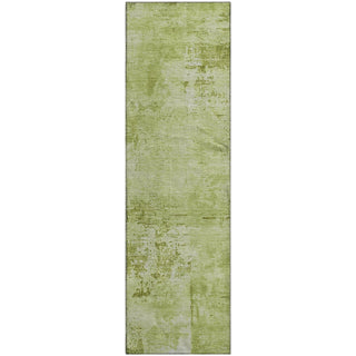 Piper Looms Mayfield Abstract AMF1062 Lime Machine Washable Area Rug Runner Main Image