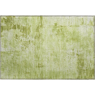 Piper Looms Mayfield Abstract AMF1062 Lime Machine Washable Area Rug Scatter Main Image