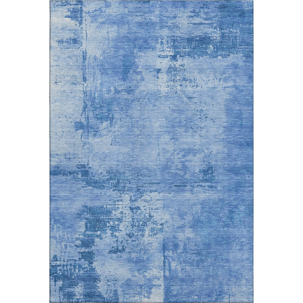 Piper Looms Mayfield Abstract AMF1062 Navy Machine Washable Area Rug main image