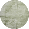 Piper Looms Mayfield Abstract AMF1062 Olive Machine Washable Area Rug Round Main Image