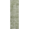 Piper Looms Mayfield Abstract AMF1062 Olive Machine Washable Area Rug Runner Main Image