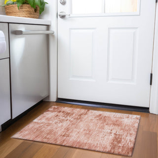 Piper Looms Mayfield Abstract AMF1062 Paprika Machine Washable Area Rug Scatter Lifestyle Image Feature