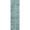 Piper Looms Mayfield Abstract AMF1062 Teal Machine Washable Area Rug Runner Main Image