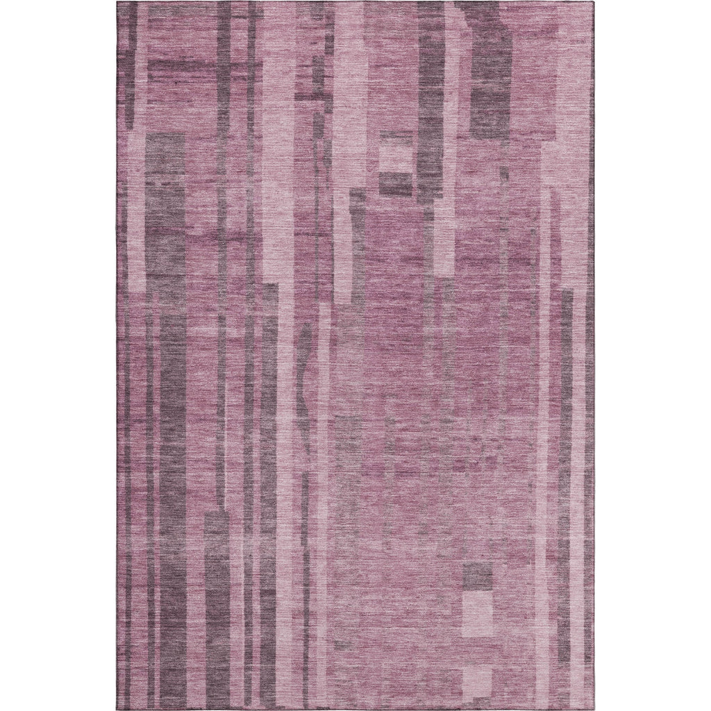 Piper Looms Mayfield Stripes AMF1063 Blush Machine Washable Area Rug main image