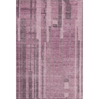 Piper Looms Mayfield Stripes AMF1063 Blush Machine Washable Area Rug main image