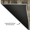 Piper Looms Mayfield Stripes AMF1063 Brown Machine Washable Area Rug Backing Image
