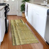 Piper Looms Mayfield Stripes AMF1063 Gold Machine Washable Area Rug Runner Lifestyle Image Feature