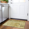 Piper Looms Mayfield Stripes AMF1063 Gold Machine Washable Area Rug Scatter Lifestyle Image Feature