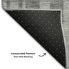Piper Looms Mayfield Stripes AMF1063 Gray Machine Washable Area Rug Backing Image