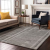 Piper Looms Mayfield Stripes AMF1063 Gray Machine Washable Area Rug Lifestyle Image Feature