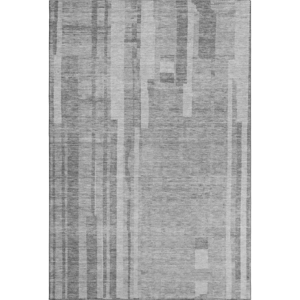 Piper Looms Mayfield Stripes AMF1063 Gray Machine Washable Area Rug main image