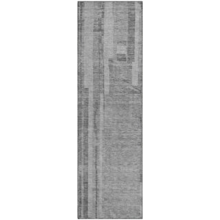 Piper Looms Mayfield Stripes AMF1063 Gray Machine Washable Area Rug Runner Main Image