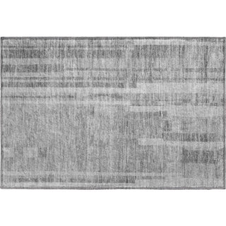 Piper Looms Mayfield Stripes AMF1063 Gray Machine Washable Area Rug Scatter Main Image